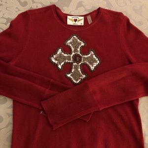 Twisted Heart sweater